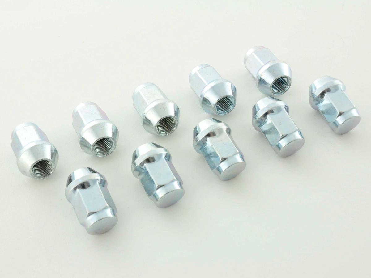 Radschrauben Set (10 Stk.) Schaftlänge 55mm Kegelbund silber M12x1,5 Radschrauben Set (10 Stk.) Schaftlänge 55mm Kegelbund silber M12x1,5